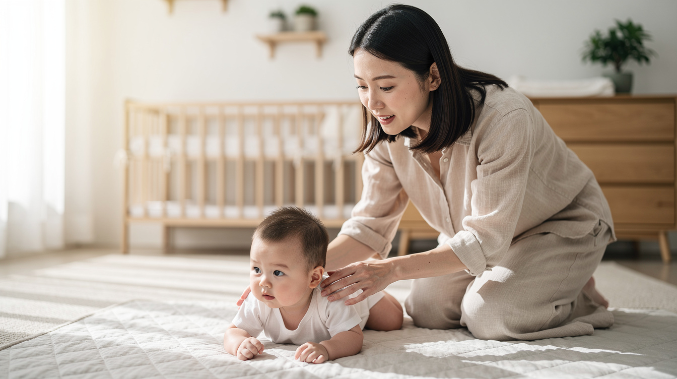 赤ちゃんうつ伏せ練習いつからでも守るべき注意点とNG行動
