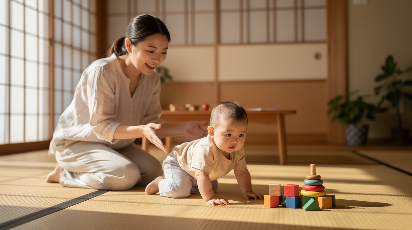 赤ちゃんずりばいいつからか促す!練習方法と環境づくり