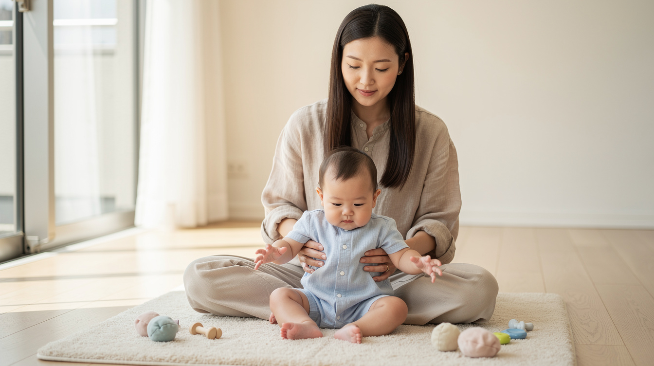 赤ちゃんお座り練習方法を始める前に知っておきたい「発達の目安」