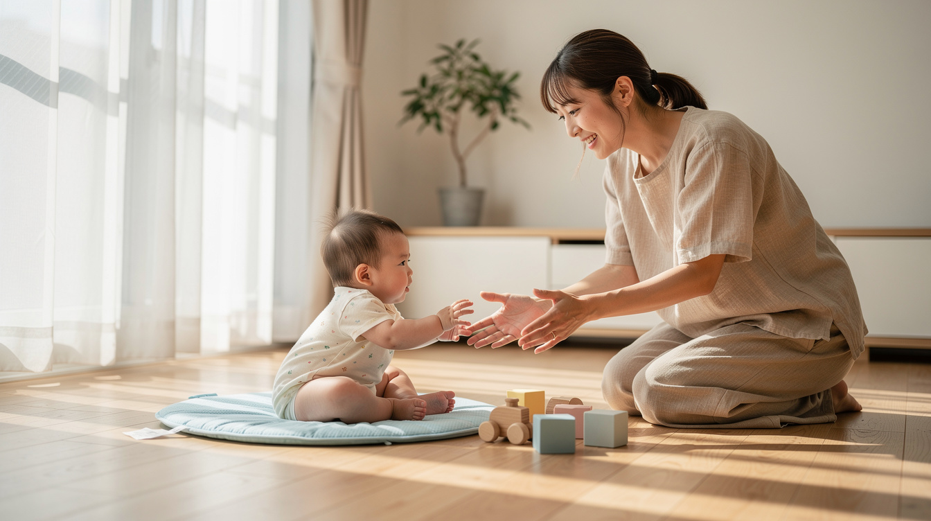 赤ちゃんはいはいしない心配を解消する!今日からできる対処法