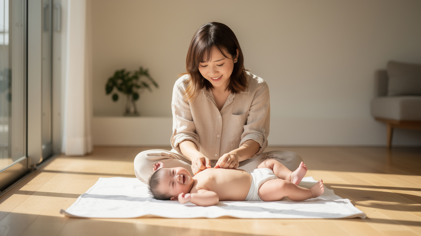 赤ちゃん初めて笑ういつ?時期の目安を月齢別に解説