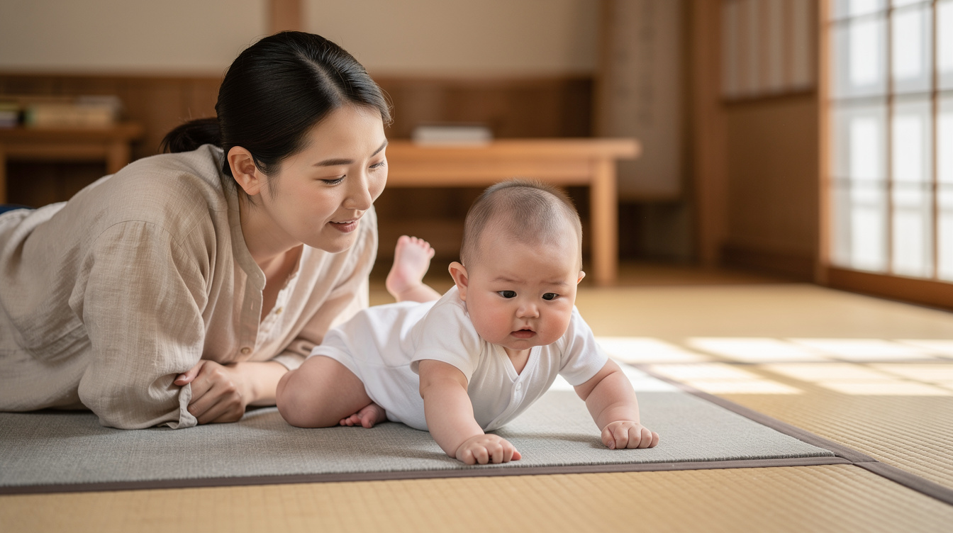 赤ちゃん寝返りいつからかを示す前兆サインとは？