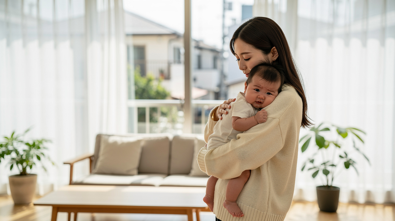 赤ちゃん泣き止まない対処法【月齢別のアプローチ】