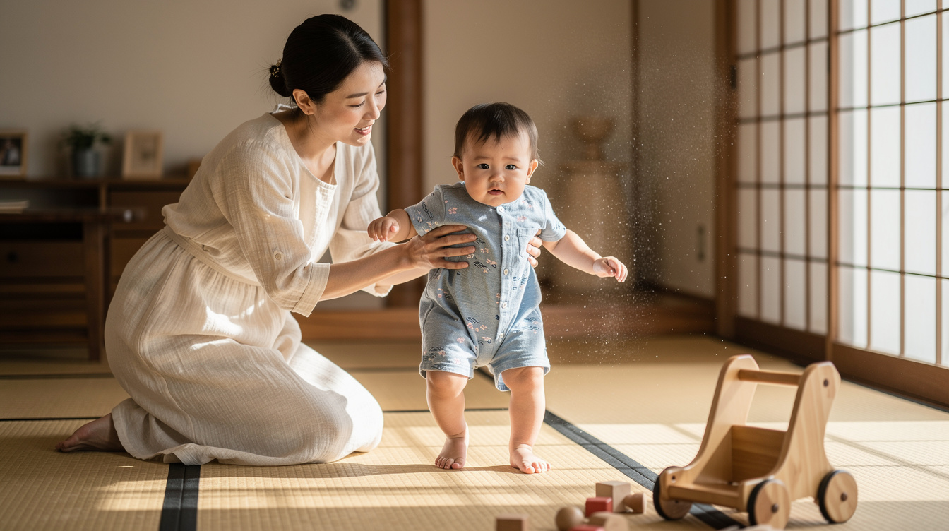 1歳歩かないいつ歩く?月齢別の発達チェックポイント