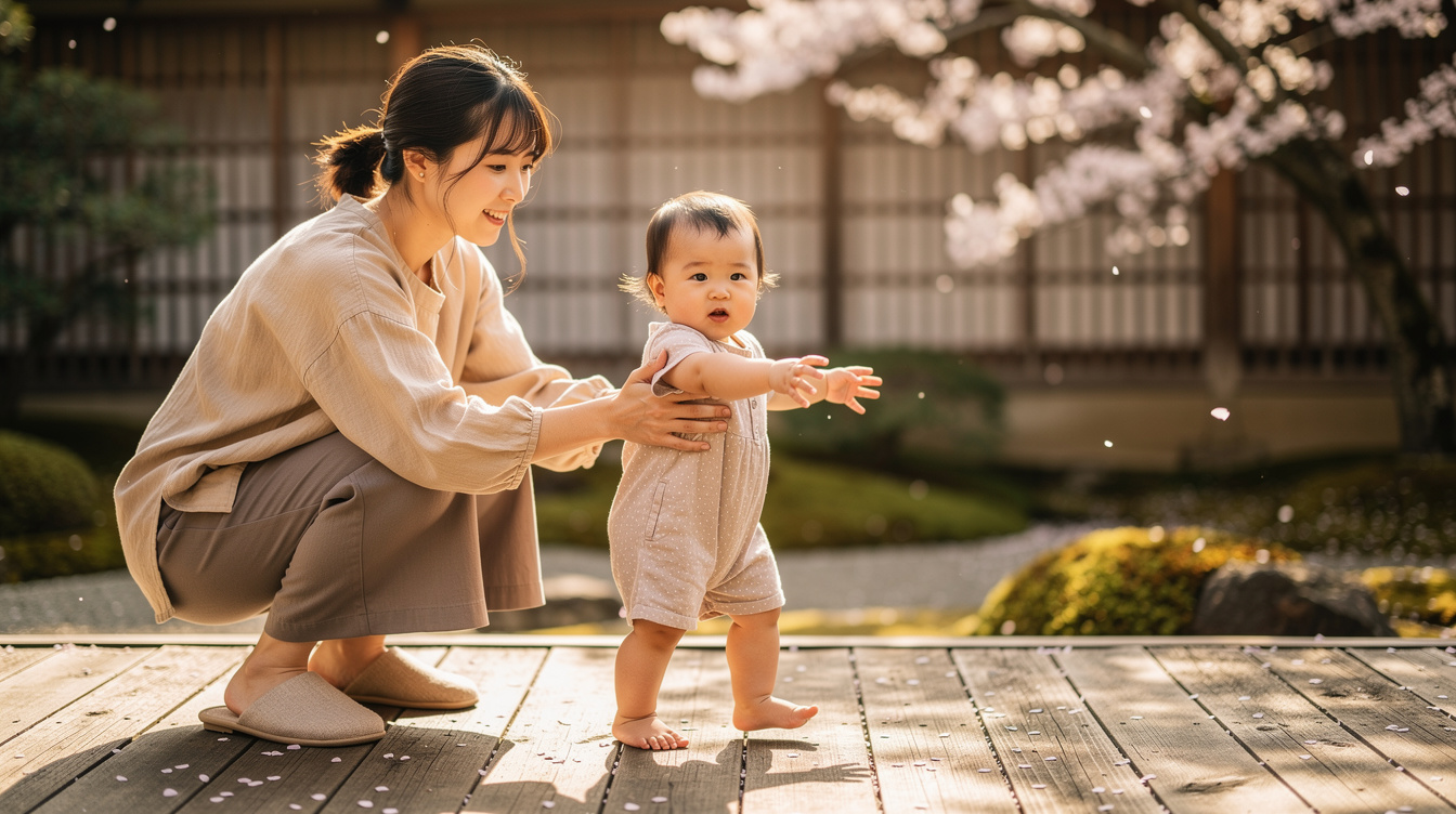1歳歩かないいつ歩く?歩くのが遅い主な原因5つ