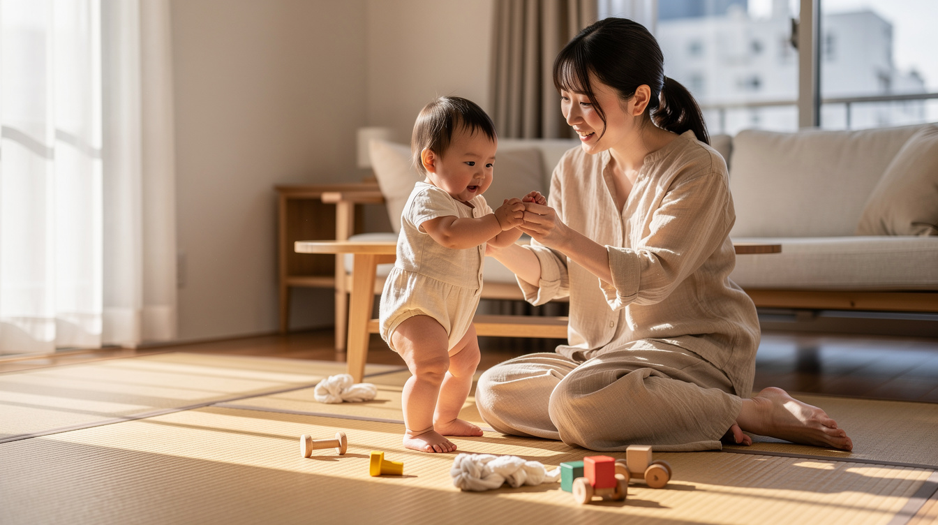 1歳歩かないいつ歩く?赤ちゃんの歩行発達の基礎知識