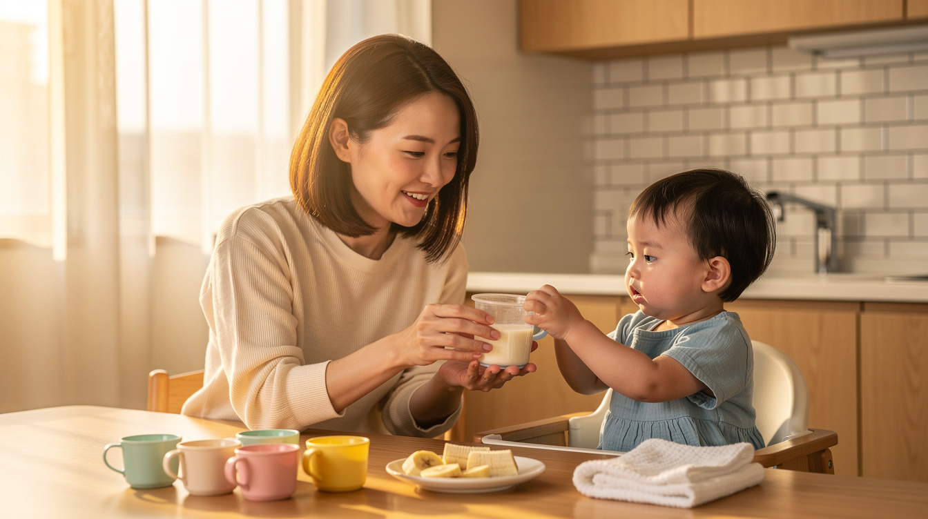 1歳哺乳瓶卒業方法のステップ別進め方