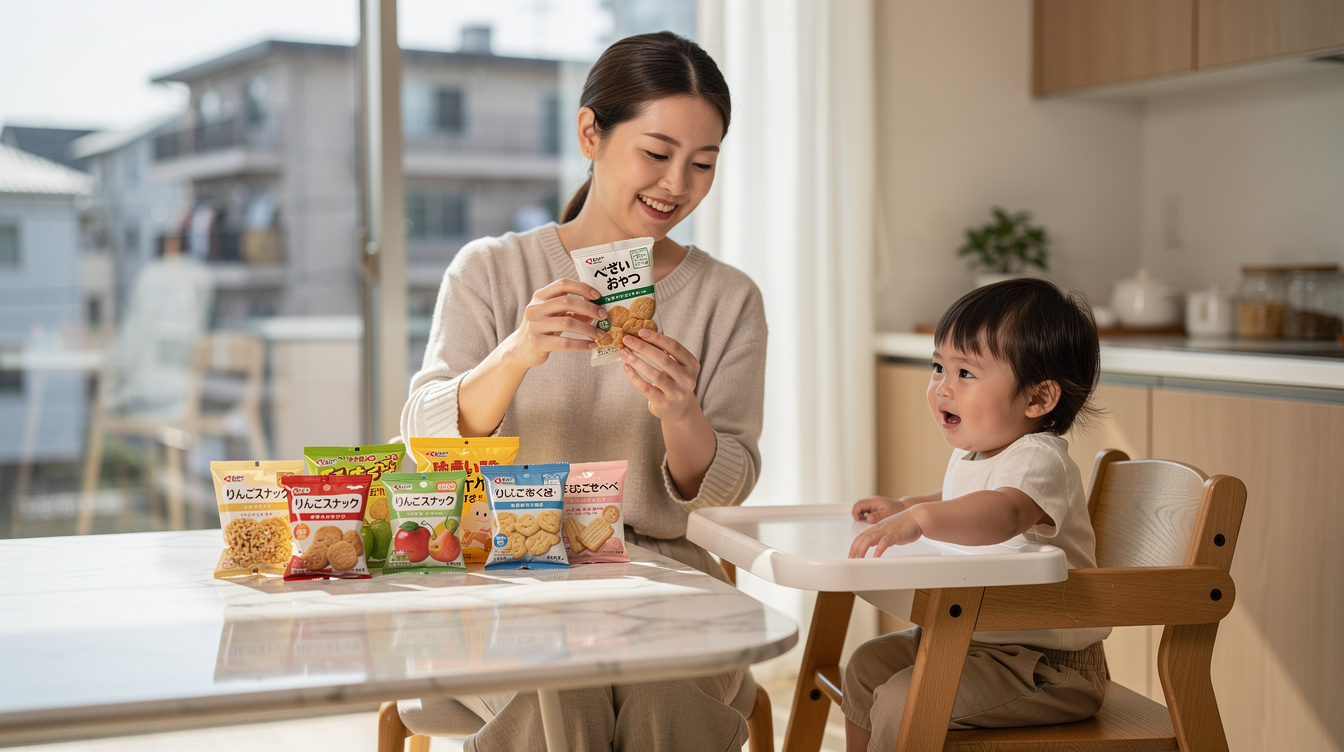 1歳おやつおすすめ市販を選ぶ5つのポイント