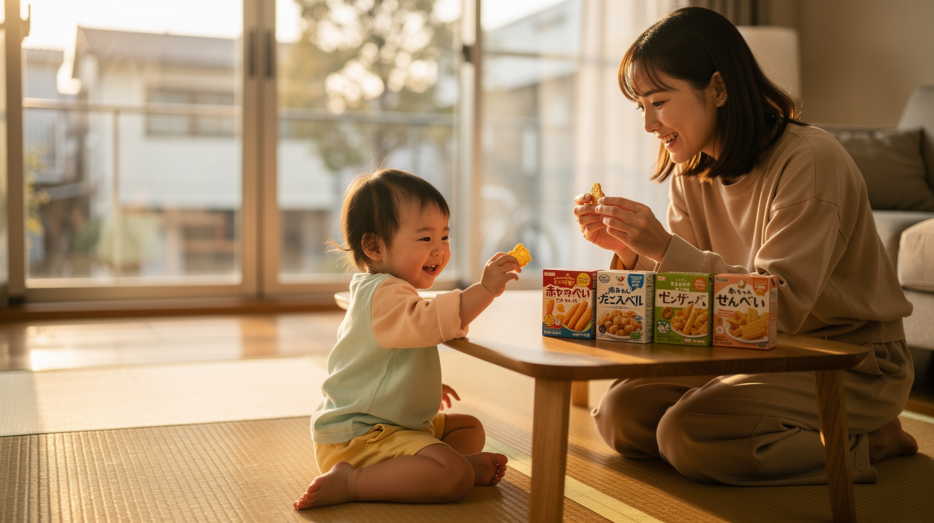 1歳おやつおすすめ市販ランキング【スナック・せんべい系】