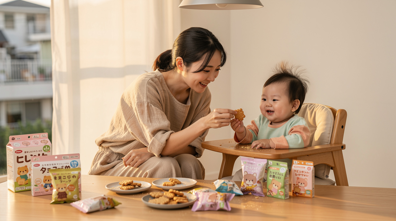 1歳おやつおすすめ市販ランキング【ビスケット・クッキー系】