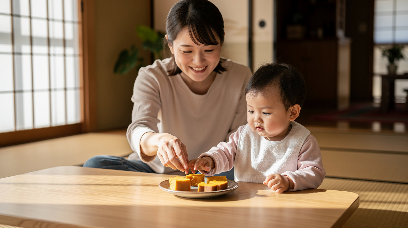 1歳手づかみ食べにおすすめの食材と形・大きさの基準