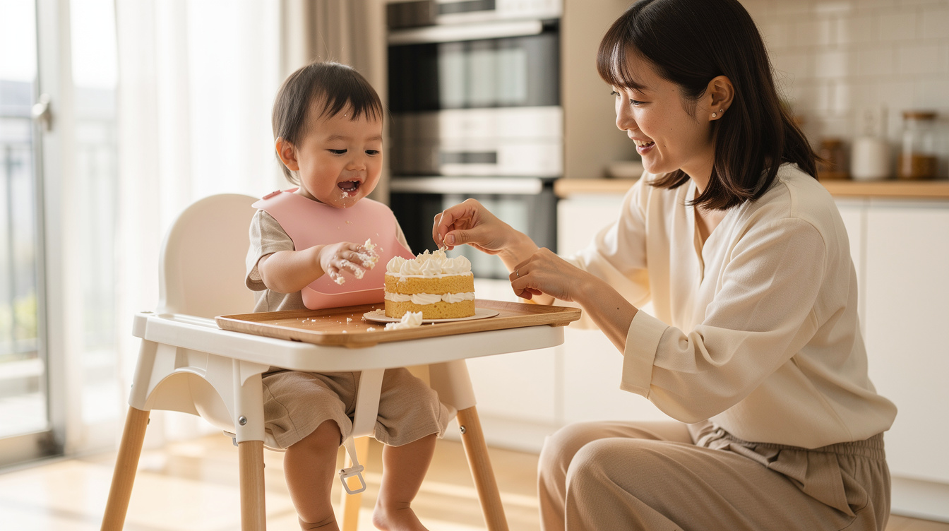 1歳ケーキスマッシュケーキ作り方｜使ってよい材料・NGな材料一覧