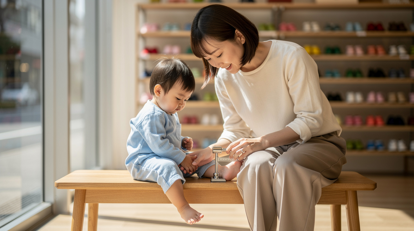 1歳靴選び方おすすめ|サイズの正しい測り方と選び方