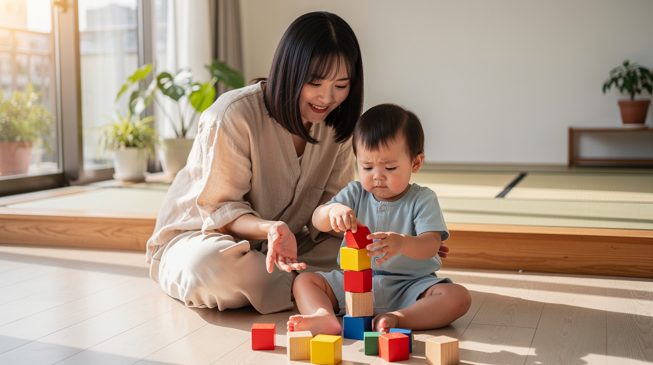 1歳積み木おすすめ知育玩具が赤ちゃんの発達に与える効果