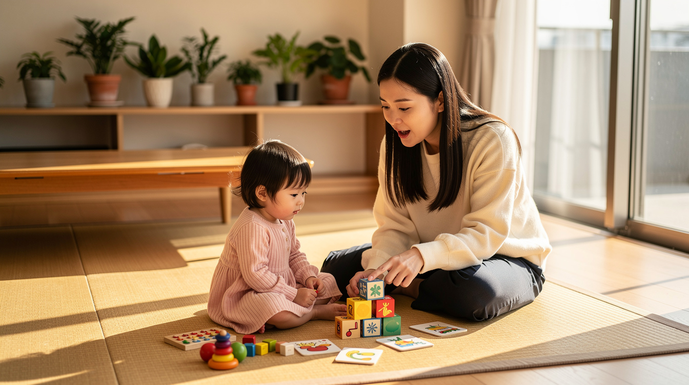 2歳言葉増やす方法①|毎日の声かけで語彙をぐんぐん伸ばす