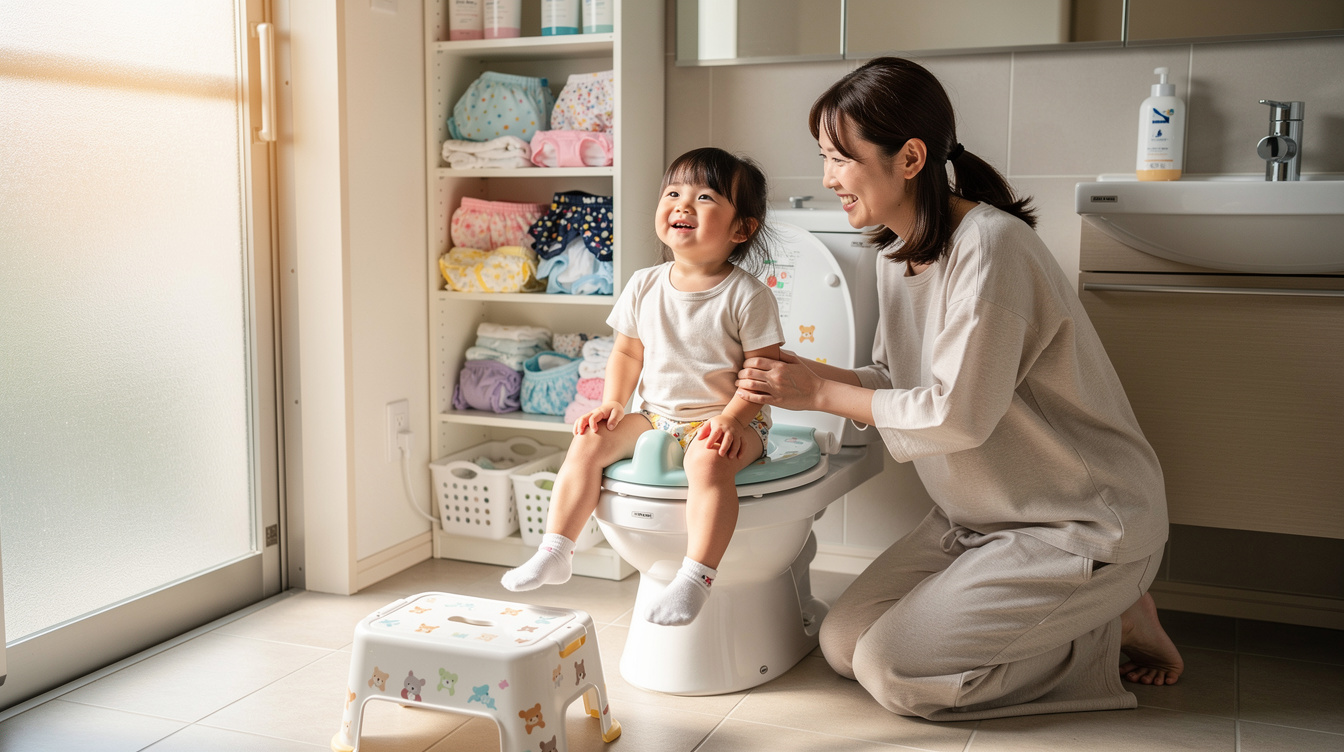 2歳トイレ成功方法コツ｜環境づくりと必要なグッズ選び