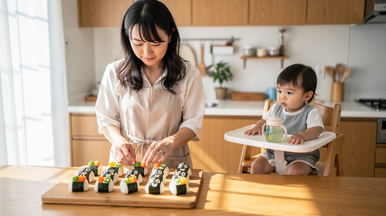 2歳ご飯食べないおにぎり工夫【見た目・デコレーション編】