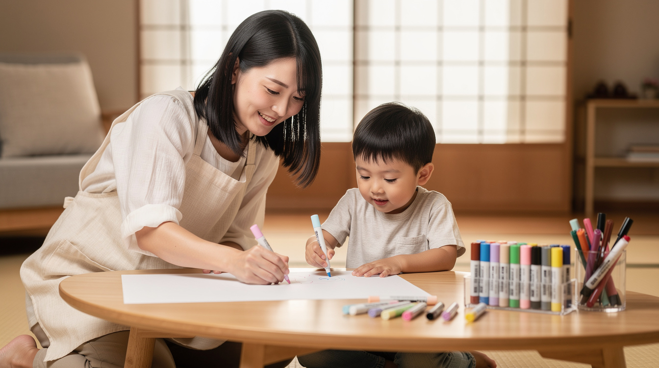 2歳室内遊びアート汚れない！厳選10のアイデア前半