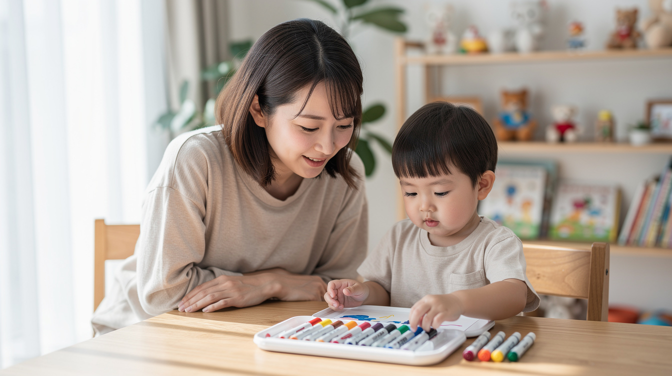 2歳室内遊びアート汚れない|おすすめ10選