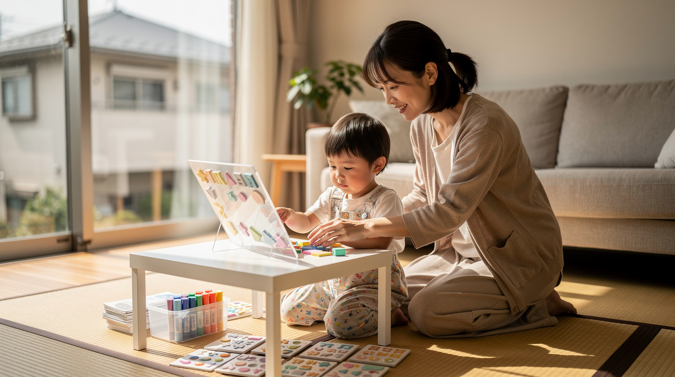 2歳室内遊びアート汚れないおすすめアイデア①〜④