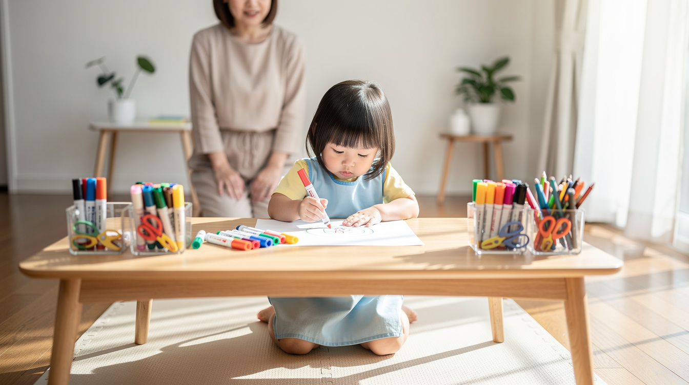 2歳室内遊びアート汚れないが難しい理由と解決策