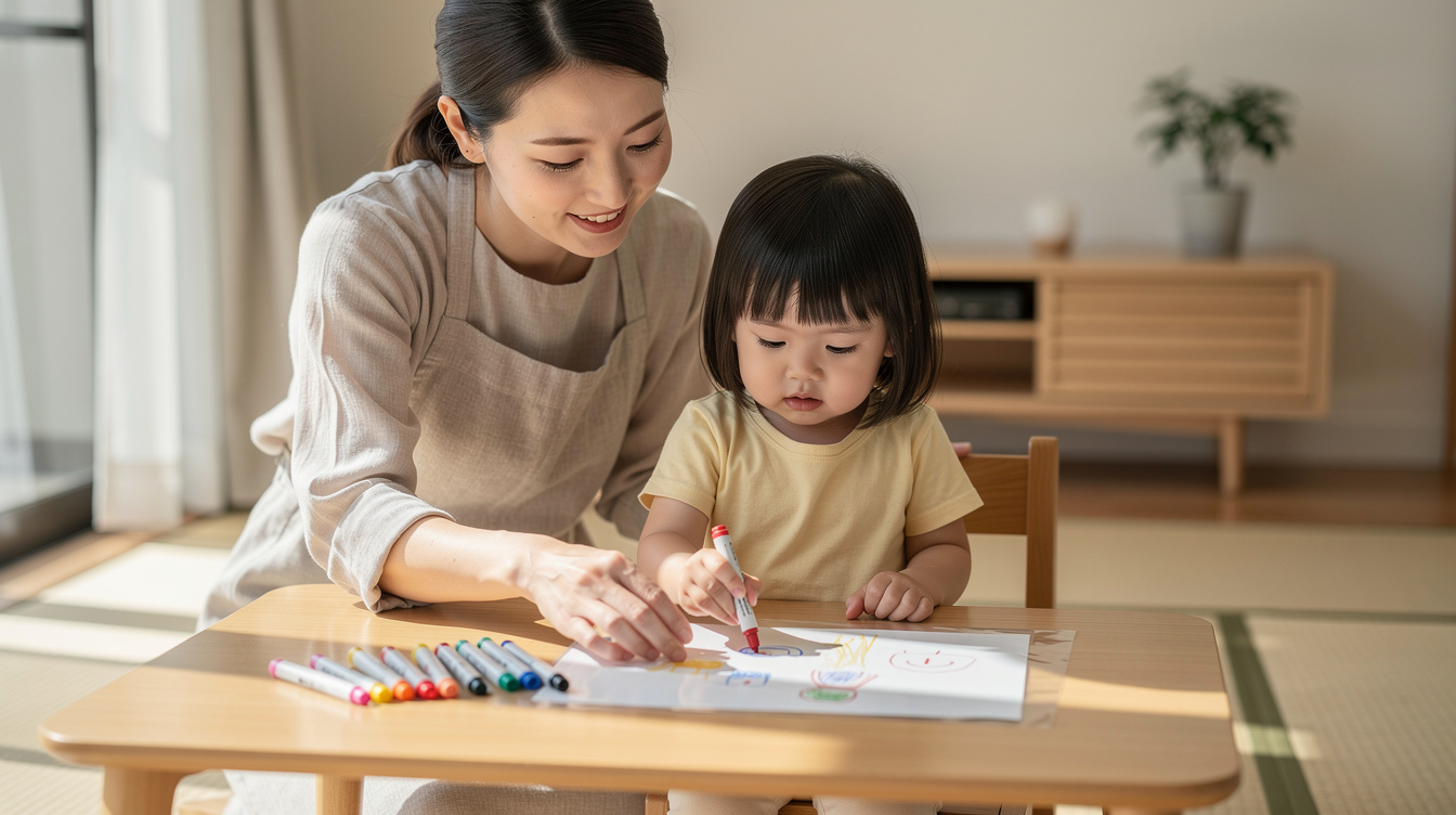 2歳室内遊びアート汚れないが重要な理由とは?