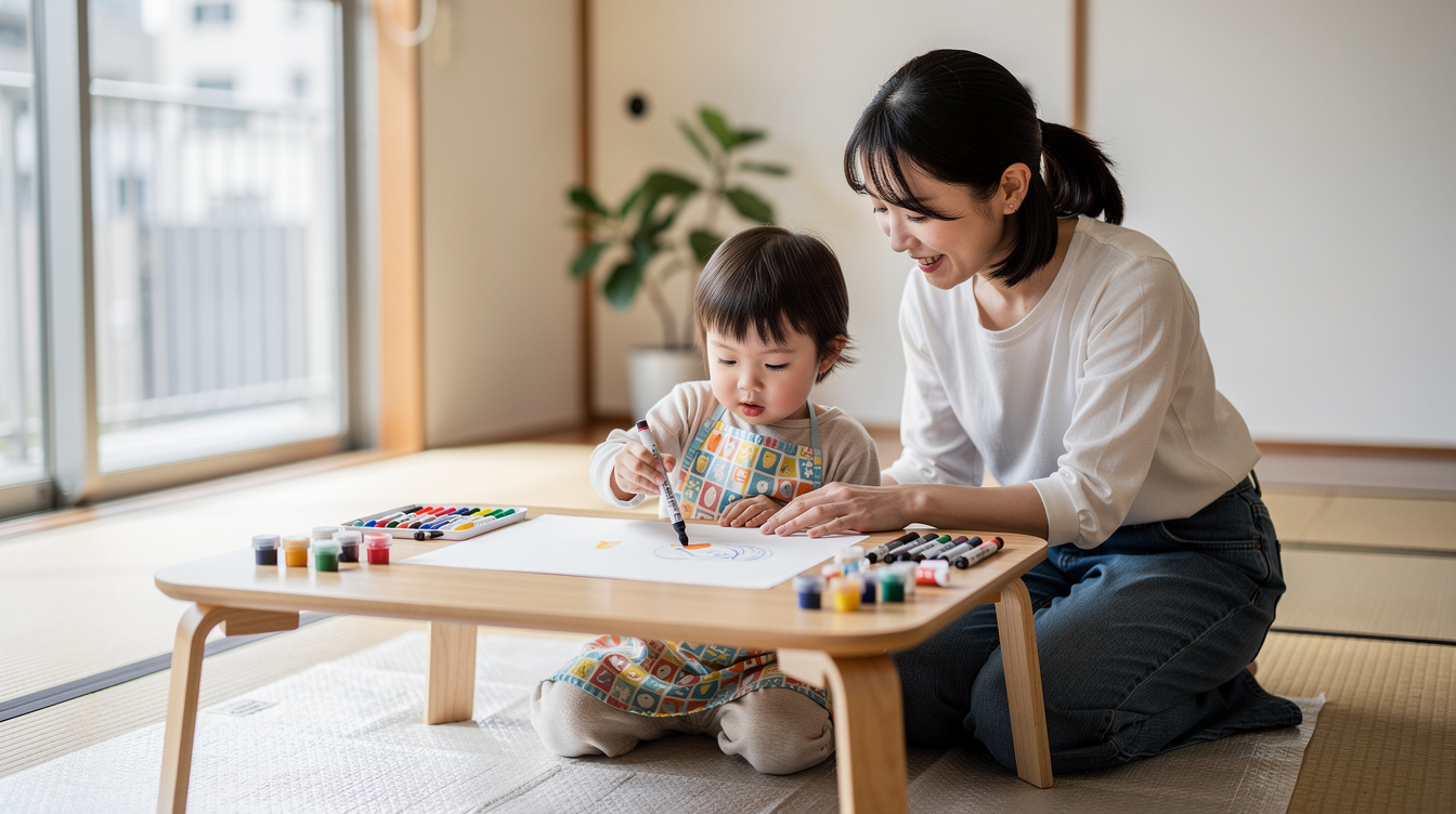 2歳室内遊びアート汚れないが難しい理由と基本の考え方