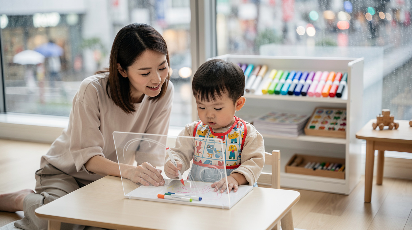 2歳室内遊びアート汚れないおすすめ10選【具体的な方法】