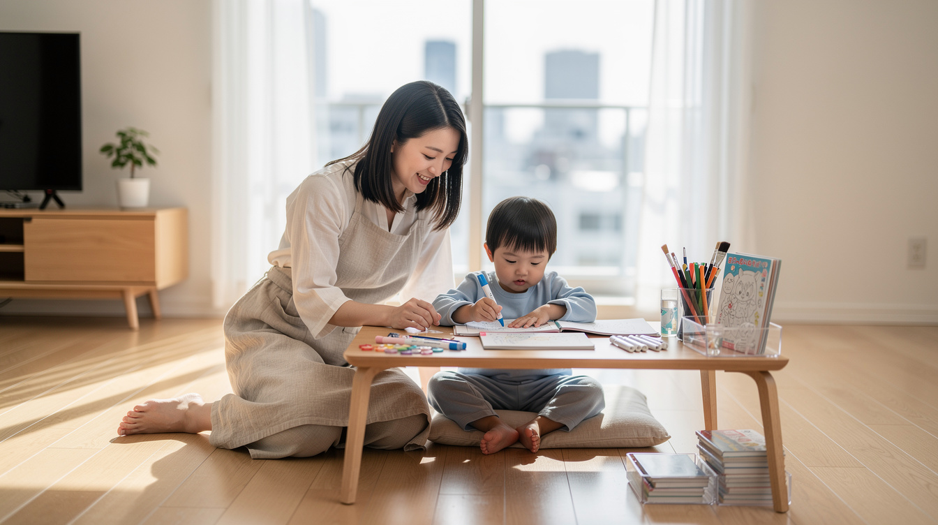 2歳室内遊びアート汚れないが重要な理由とは?