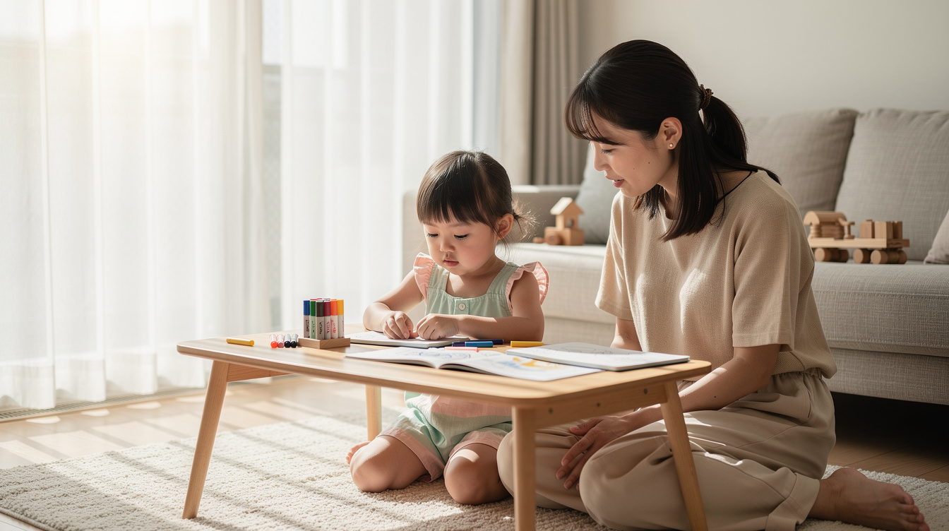 2歳室内遊びアート汚れないが注目される理由