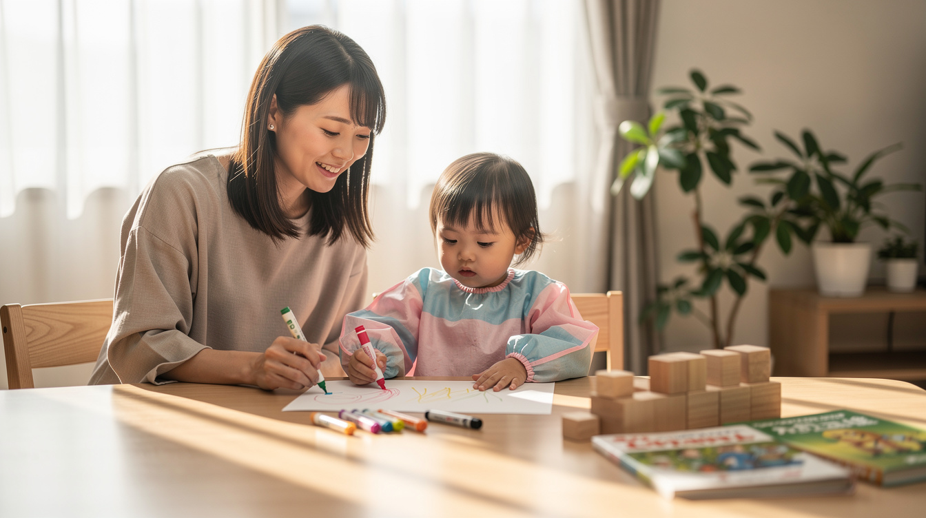2歳室内遊びアート汚れないが大切な理由とは?