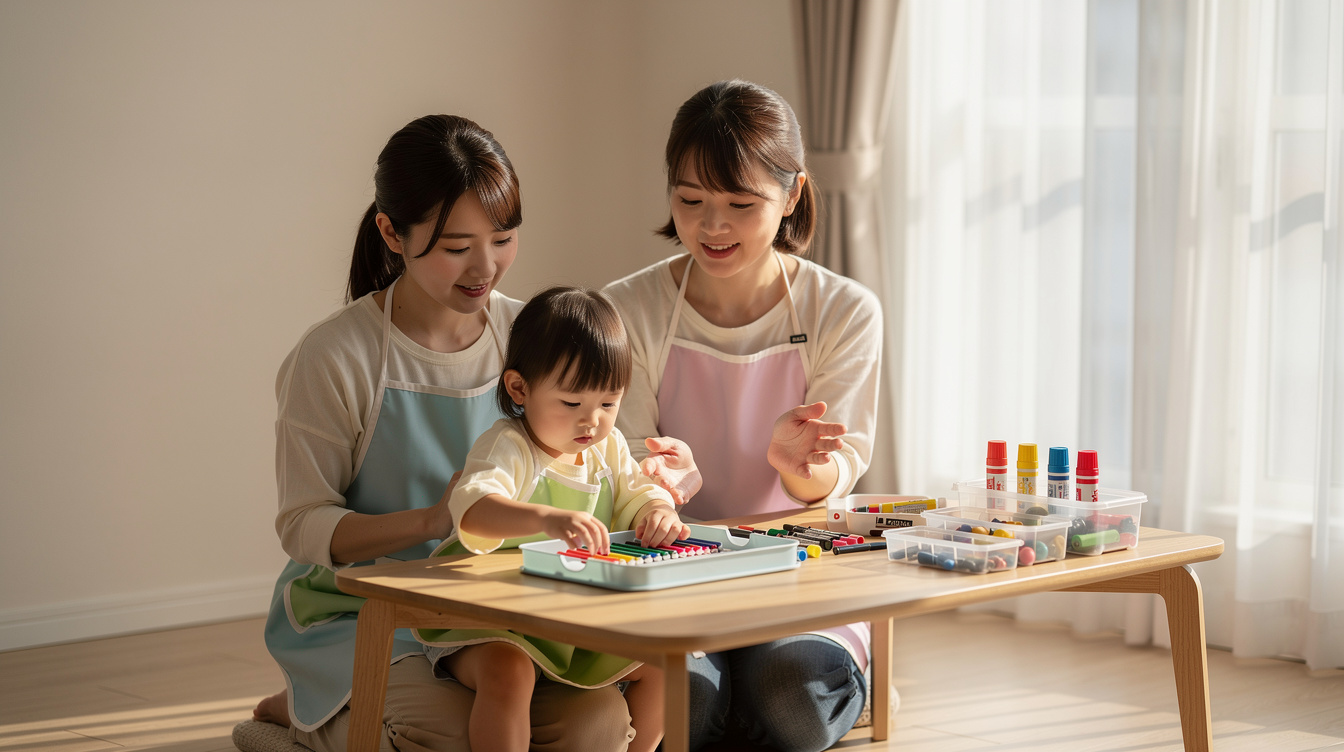 2歳室内遊びアート汚れないための環境づくり完全ガイド