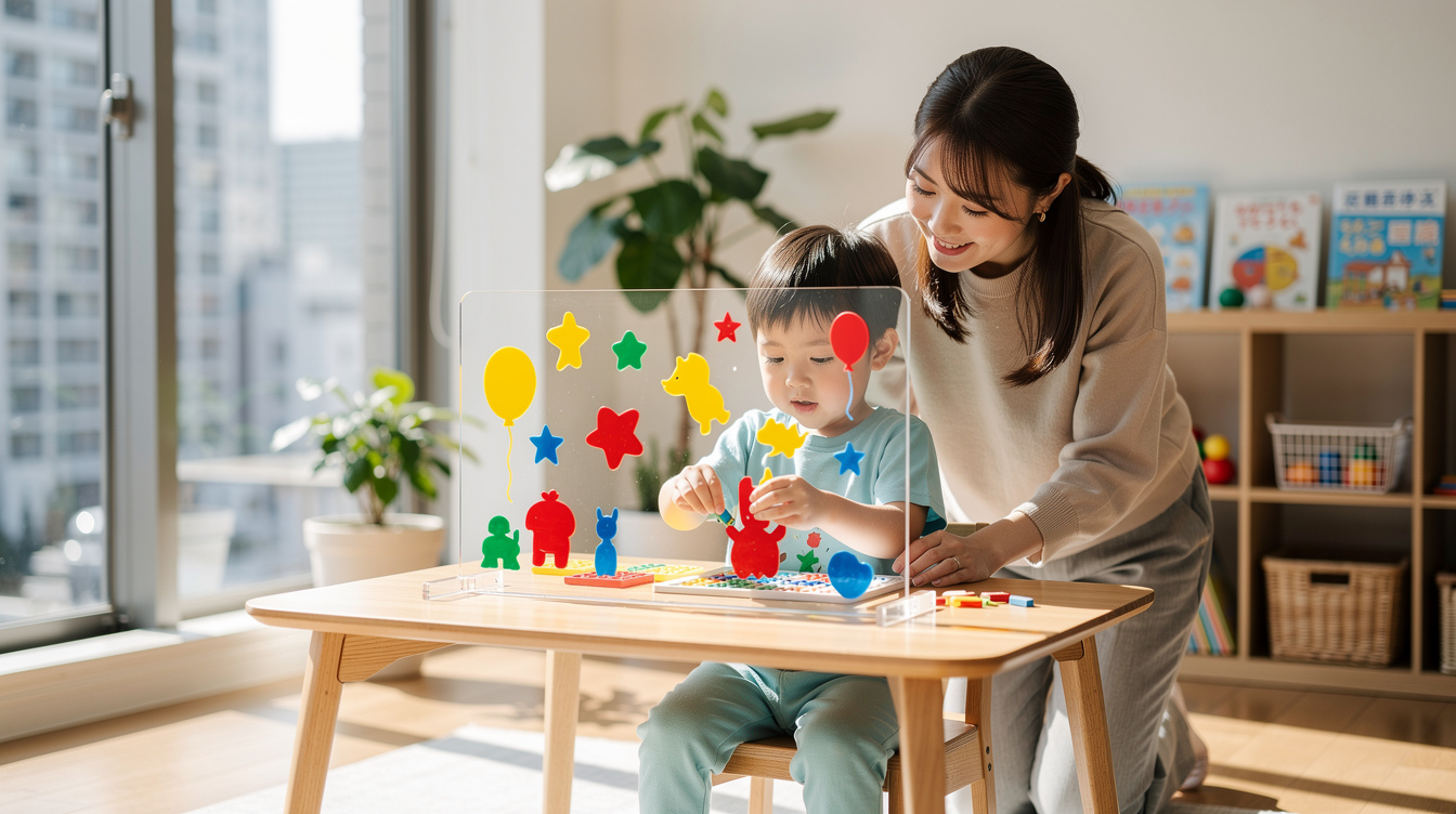 2歳室内遊びアート汚れないが注目される理由