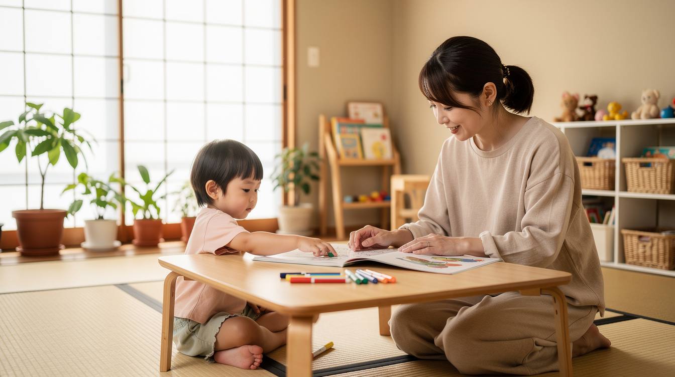 2歳室内遊びアート汚れないが重要な理由
