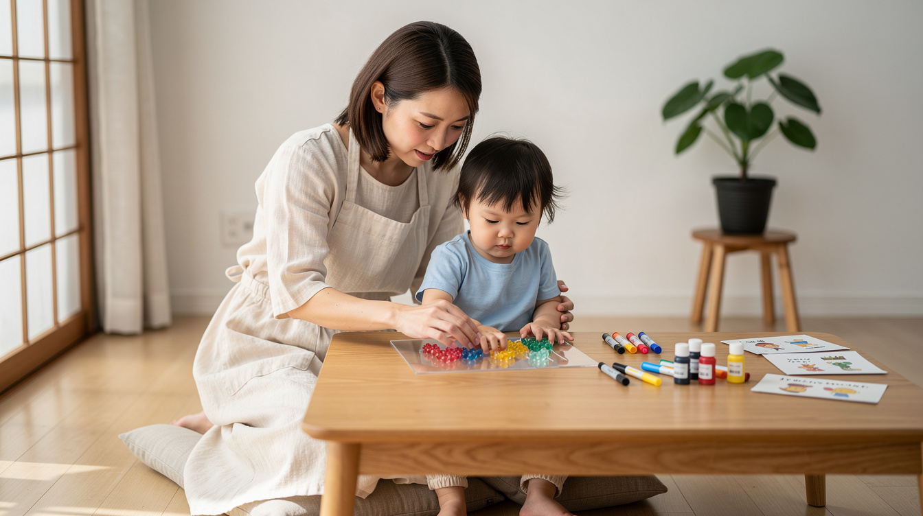 2歳室内遊びアート汚れないおすすめ7選|素材・やり方を徹底解説