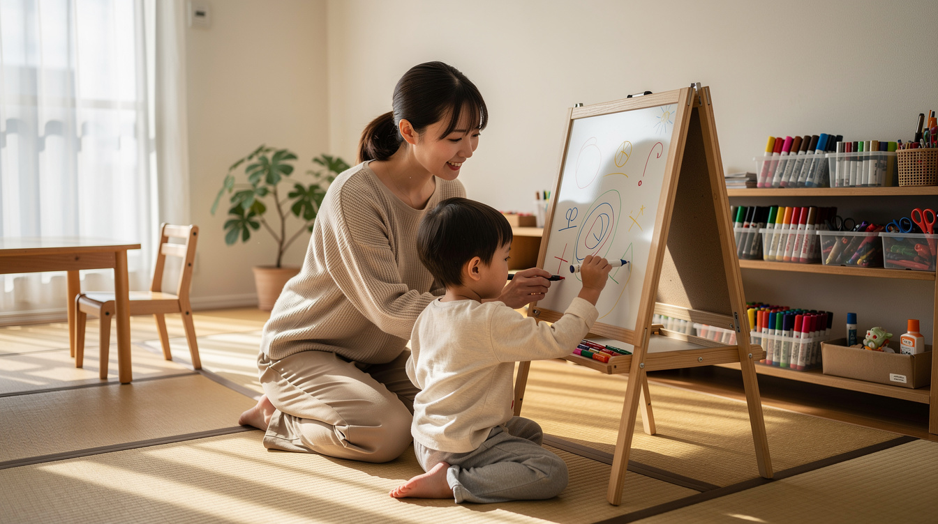 2歳室内遊びアート汚れないが重要な理由とは？