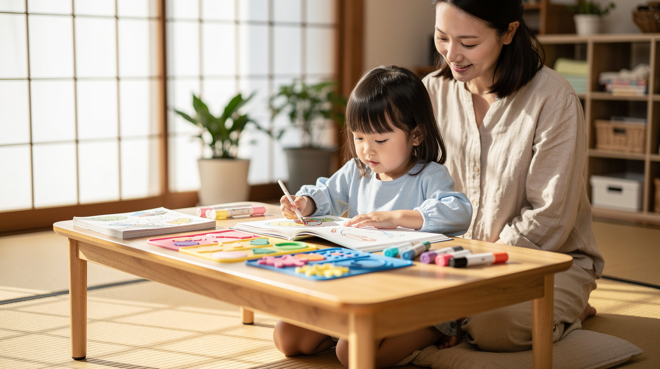 2歳室内遊びアート汚れないが注目される理由