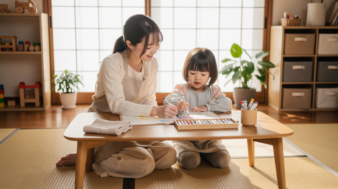2歳室内遊びアート汚れない｜なぜ対策が必要なの？