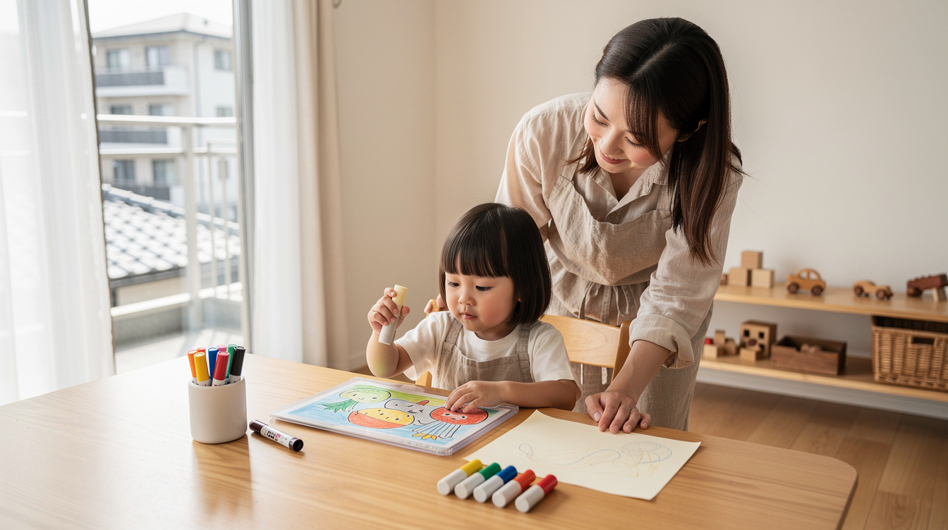 2歳室内遊びアート汚れないおすすめアイテム6選