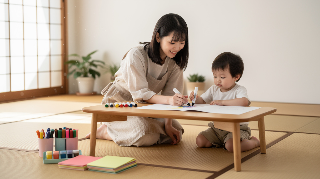 2歳室内遊びアート汚れない!定番おすすめ5選