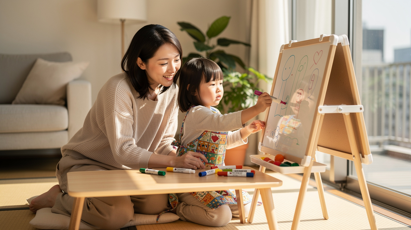 2歳室内遊びアート汚れない7つのアイデア完全解説
