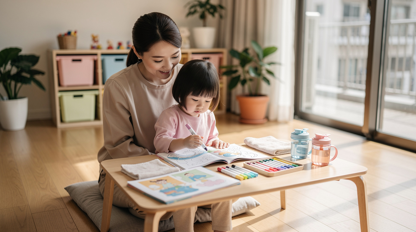 2歳室内遊びアート汚れないが重要な理由とは？
