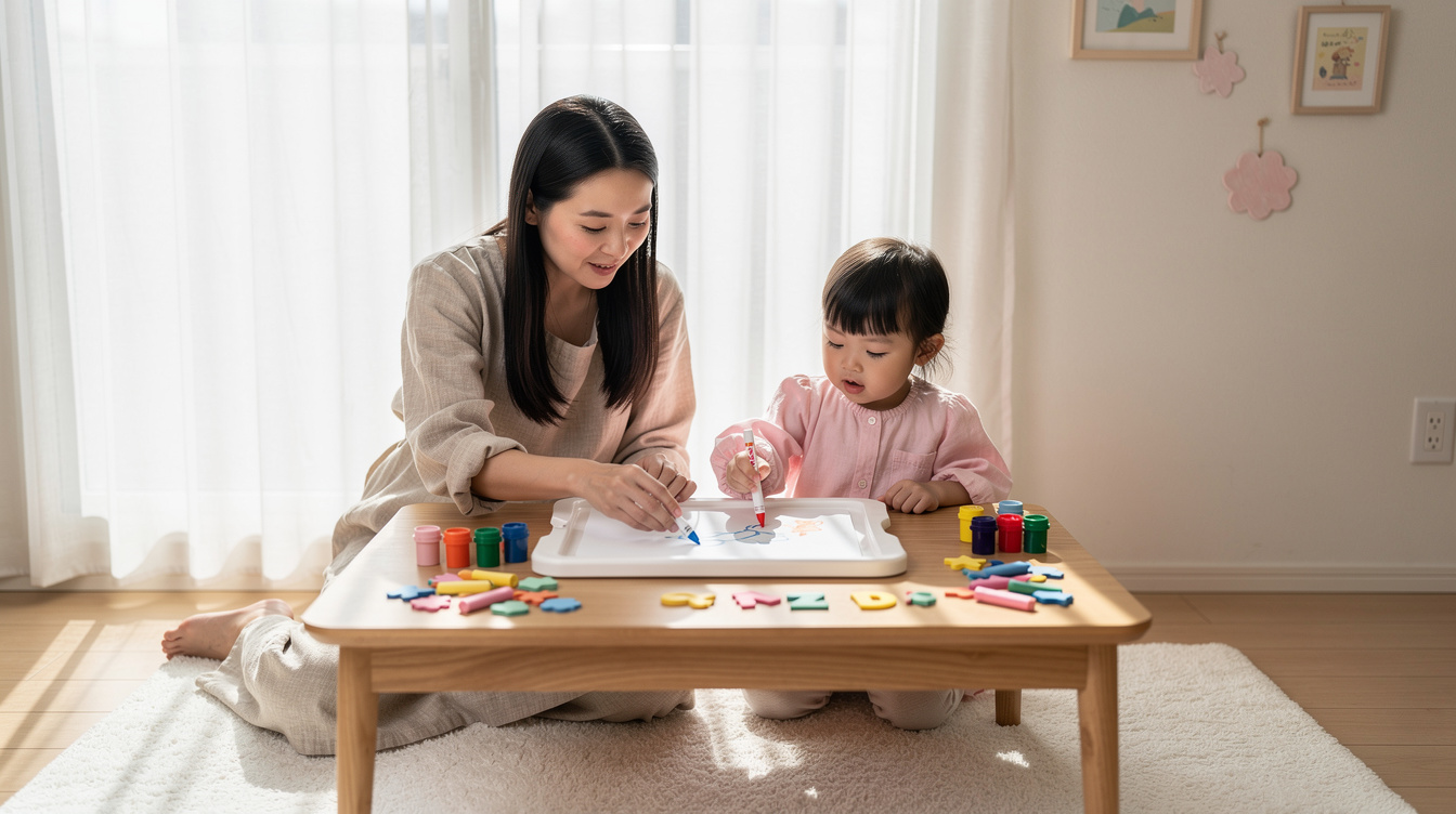2歳室内遊びアート汚れないおすすめ10選【素材別】
