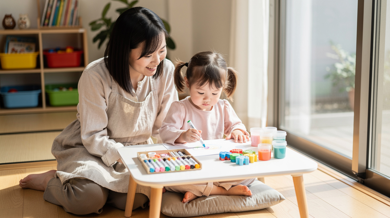 2歳室内遊びアート汚れないおすすめ道具7選