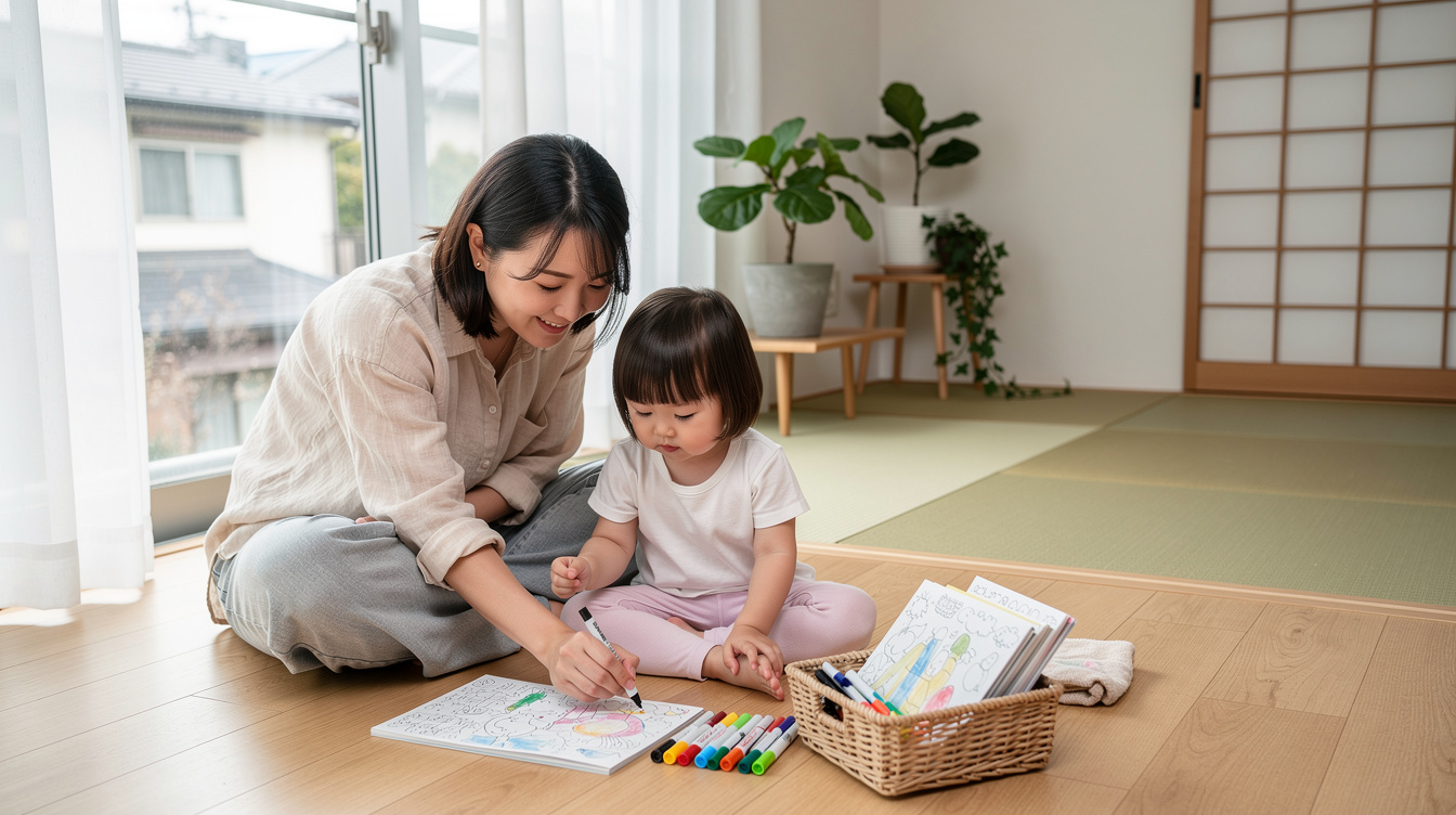 2歳室内遊びアート汚れないおすすめ7選
