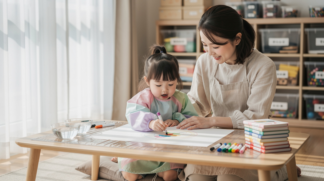 2歳室内遊びアート汚れないが難しい理由と解決策