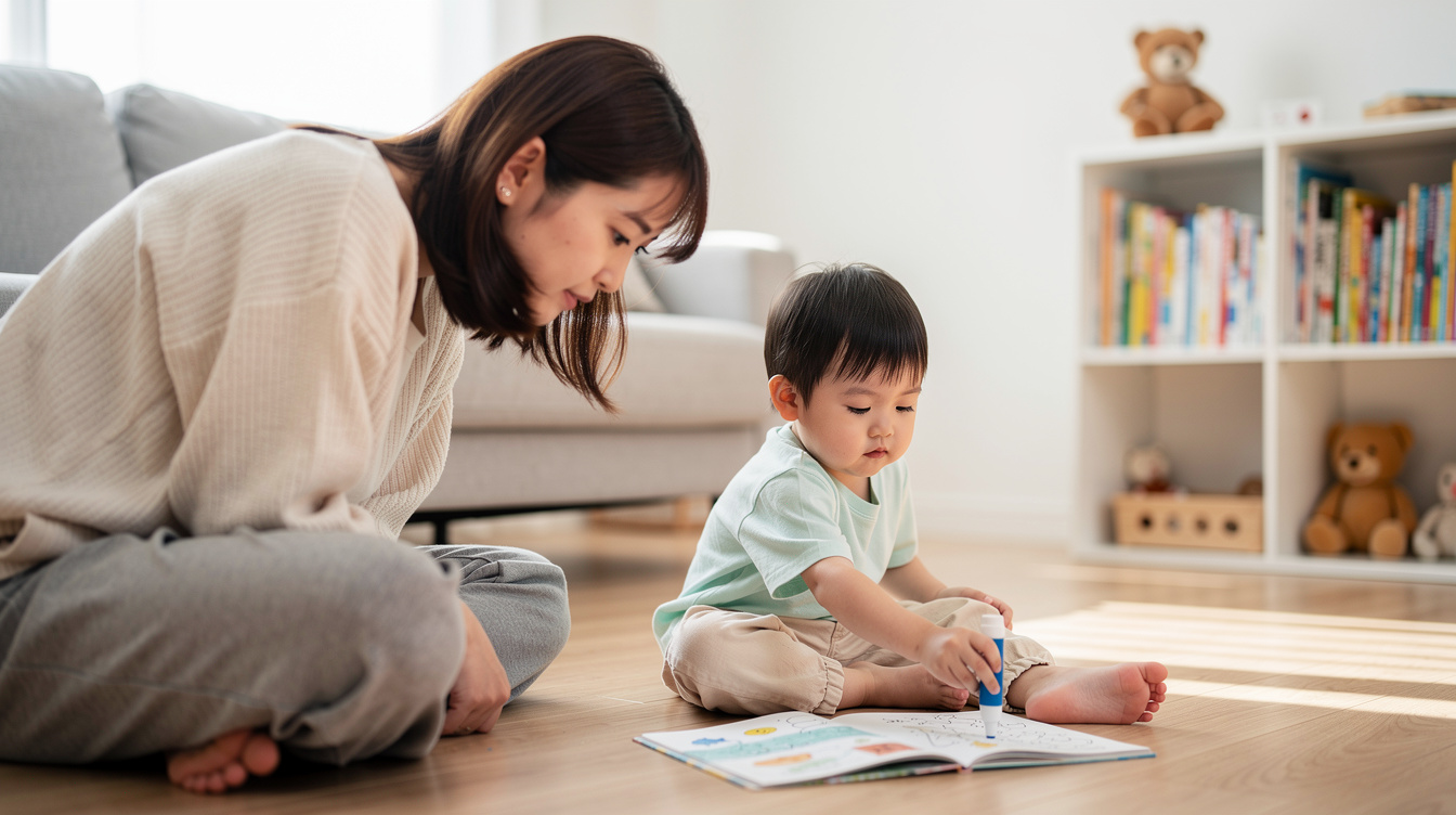 2歳室内遊びアート汚れないが注目される理由