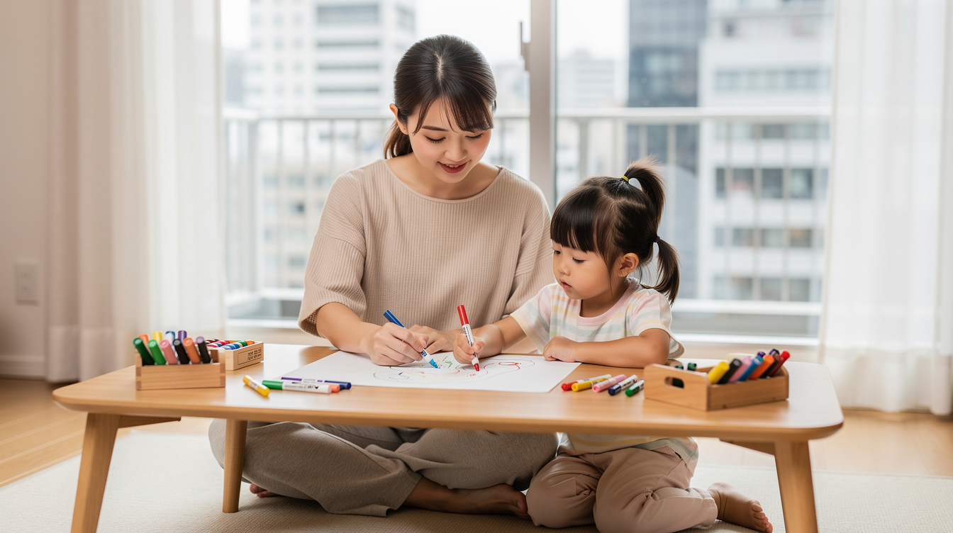 2歳室内遊びアート汚れないおすすめ画材・素材5選