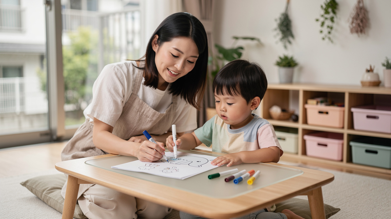 2歳室内遊びアート汚れない!なぜ今「汚れない工夫」が注目されるのか