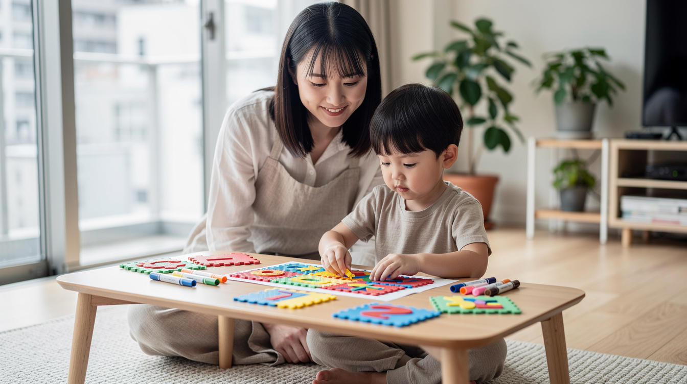 2歳室内遊びアート汚れない人気アイデア7選